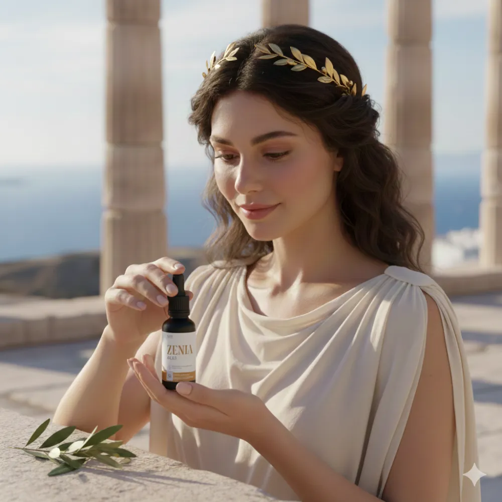 Mulher usando ZENIA K2 D3